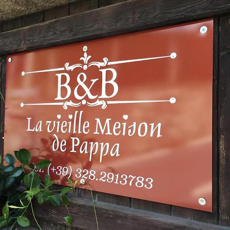 B&B La Vieille Meison De Pappa Sarre Ngoại thất bức ảnh